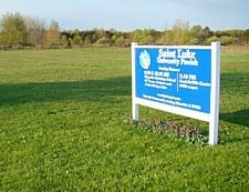 This 17-acre site will one day be the home of St. Luke University Parish in Allendale, Mich.
