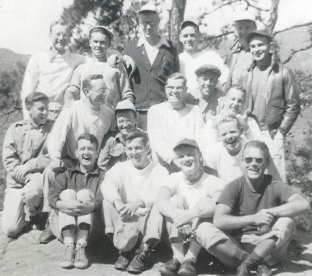 Class of 1956 at Lake George