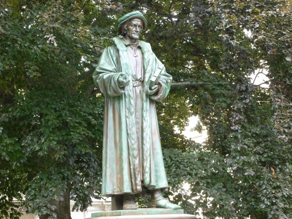 Melanchthon statue in Worms