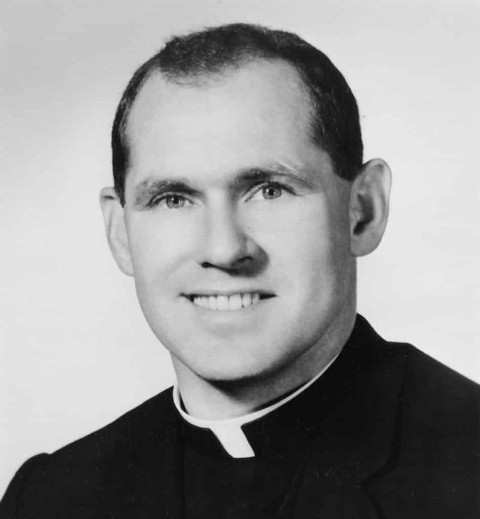 Paulist Fr. George Fitzgerald in 1965, the year he was ordained a priest.